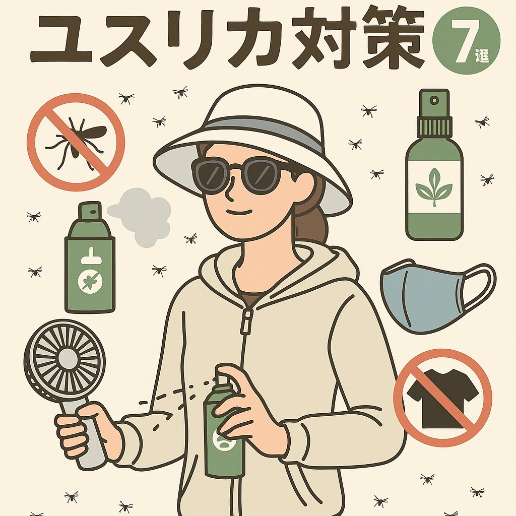 ユスリカ対策7選タイトル