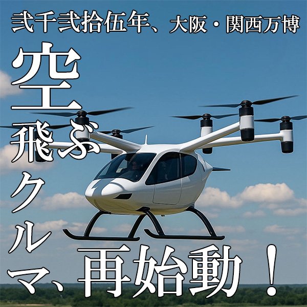 大阪万博2025 空飛ぶクルマ最新予定（9/5更新）